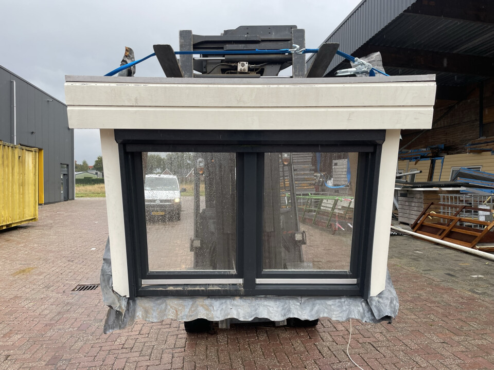 Prefab dakkapel | dakhelling van 60 graden | 100 L x 204 B