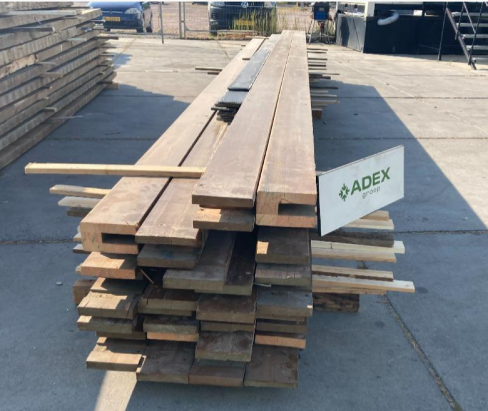 Grenen planken
