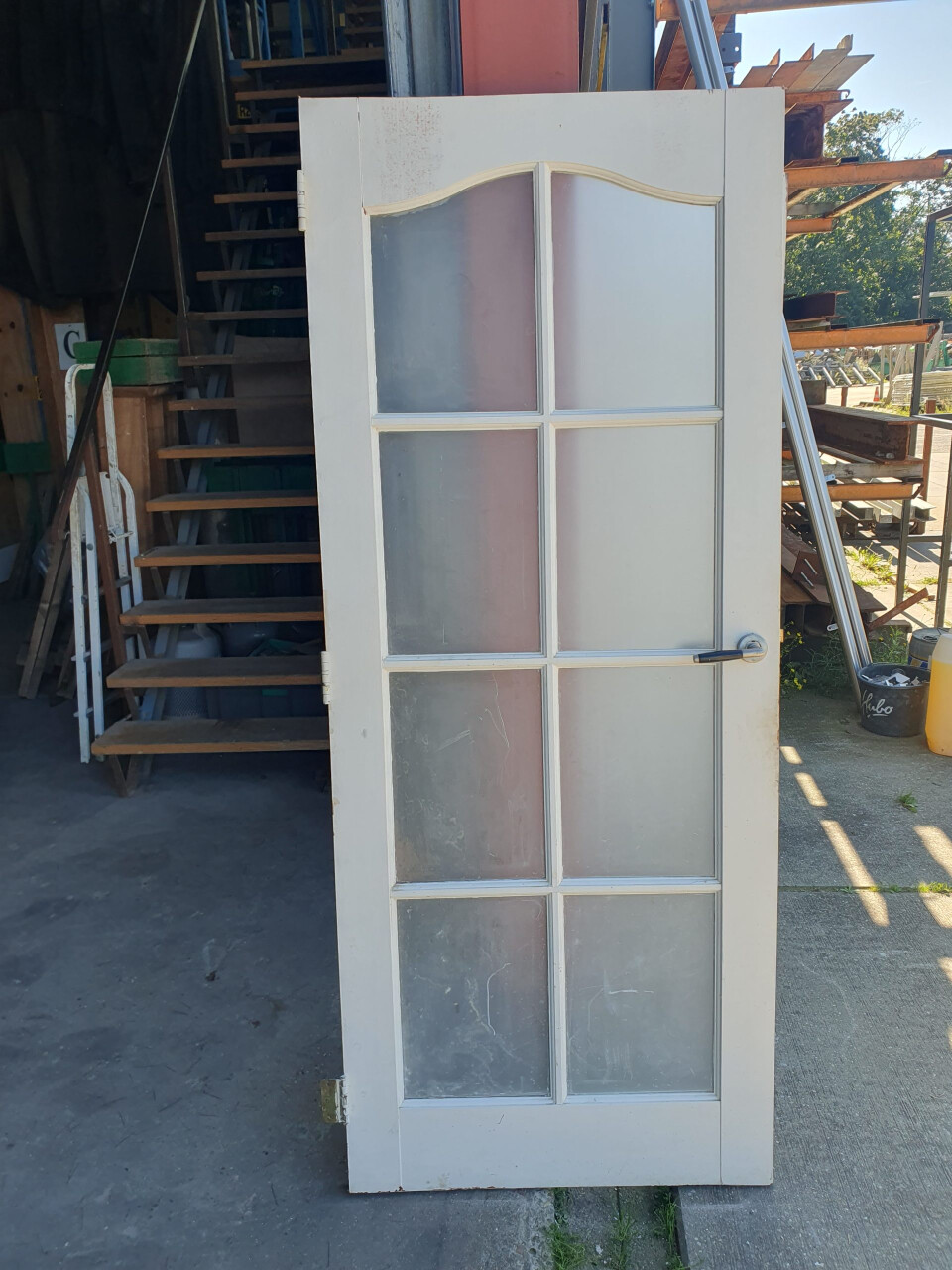 Paneeldeur met glas | 12889
