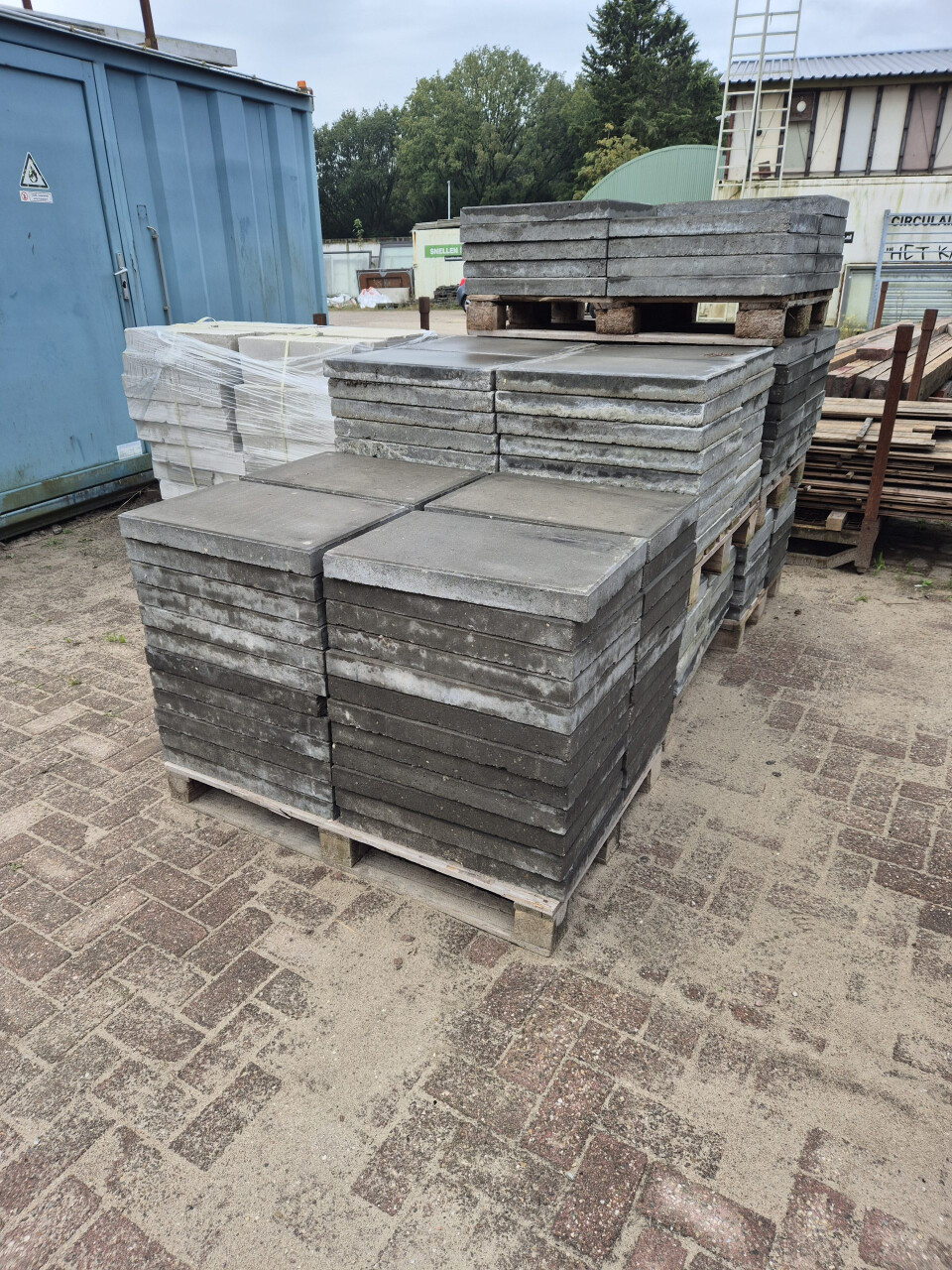 Betontegels grijs - 60x40x6 cm - Terrastegels - Foto 1