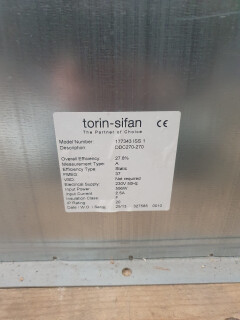 Torin Sifan - Slakkenhuis ventilator - Afzuigmotor 230V - Foto 5