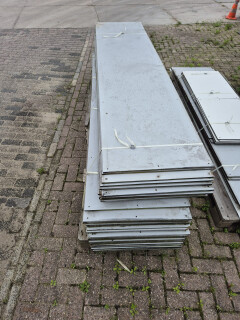Trespa plaat - Grijs - 250x60x1 cm - Foto 1