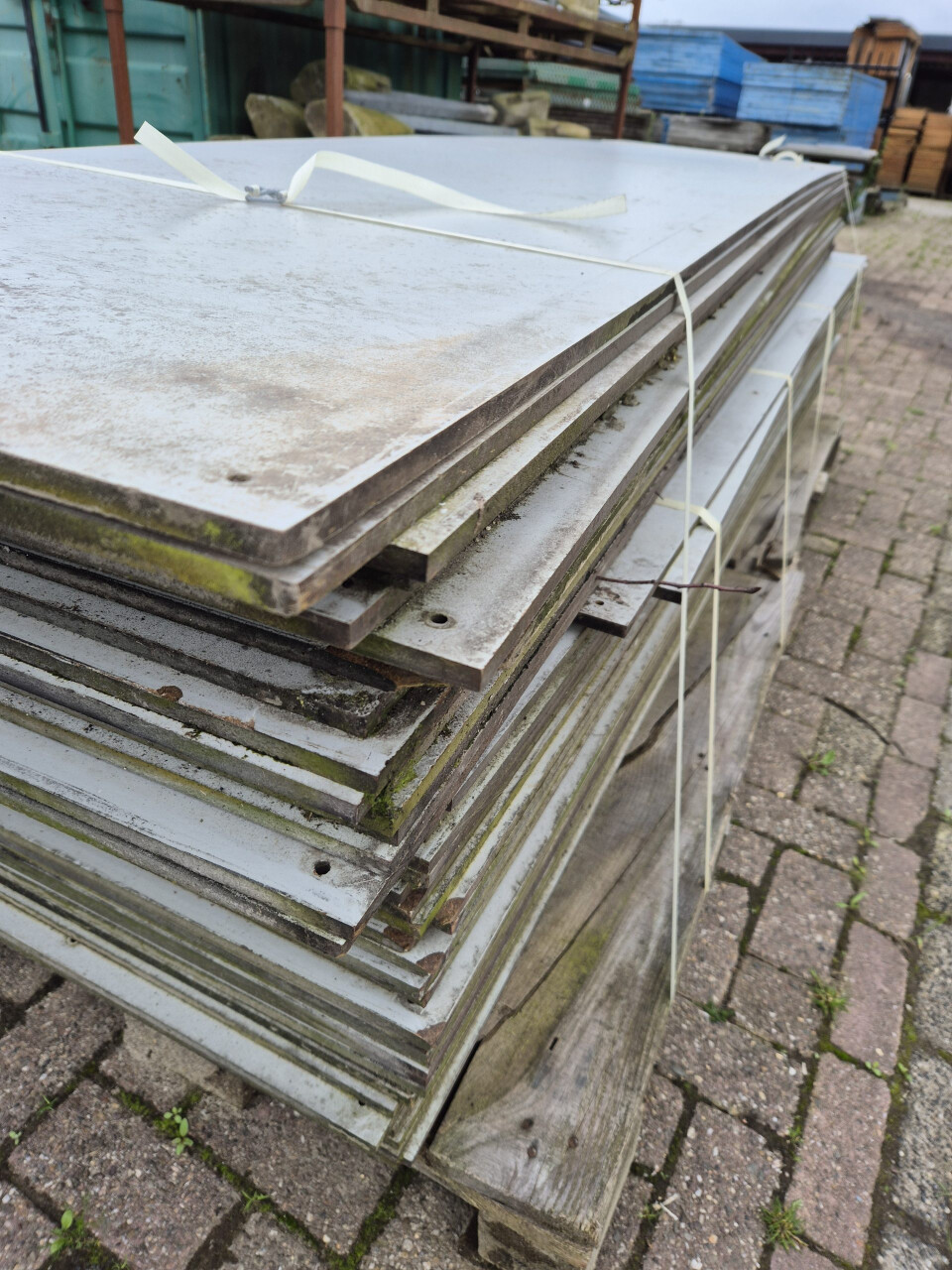 Trespa plaat - Grijs - 250x60x1 cm - Foto 2