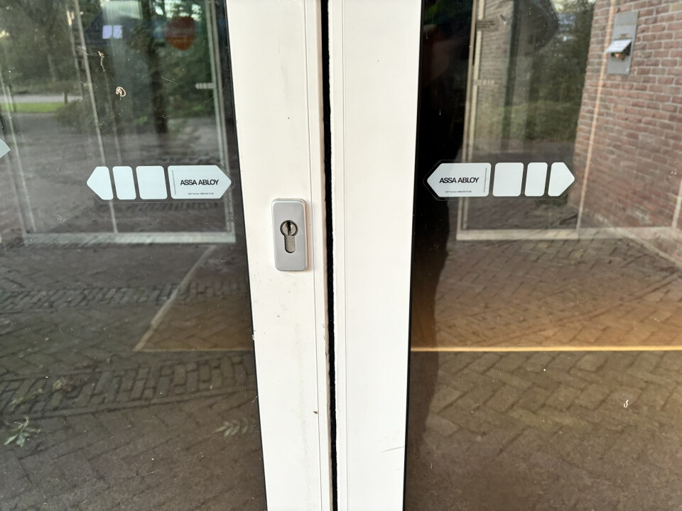 Assa Abloy elektrische schuifdeur / schuifpui van 180 B x 220 H