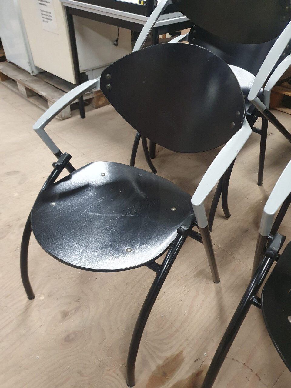 Vergader stoelen