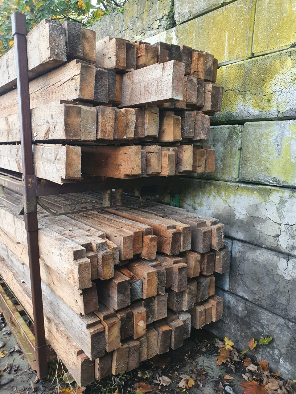 Balkhout 175 mm hoog - 3800 mm lang