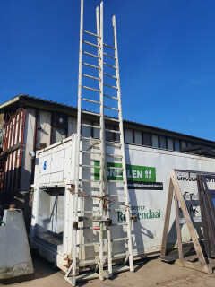 Ladders met plateau en rolsysteem - 510 cm - Foto 5