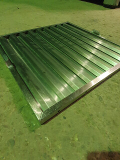 RVS horeca lamellenfilters - 495x495x25 mm - Foto 2