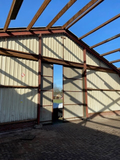 Constructie delen loods - 30x16 m - GERESERVEERD - Foto 1