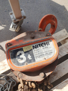 Nitchi H-40 handtakel | 3 ton - Foto 1