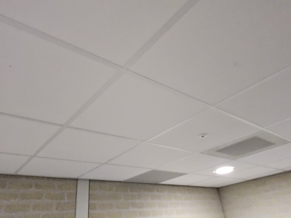 Systeemplafond Rockfon 33 mm