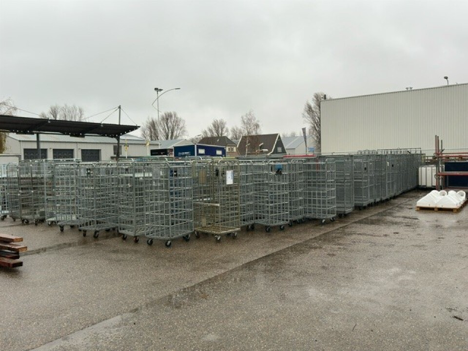 Rolcontainers gegalvaniseerd staal