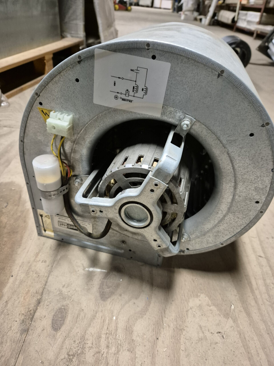 Slakkenhuis ventilator - Ventinet - Afzuigventilator - Foto 3