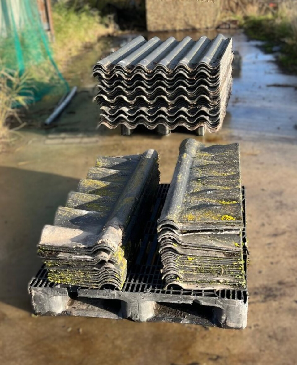 175 stuks vezelcement golfplaat | 6.5 golf | 110 x 153 cm - Foto 2