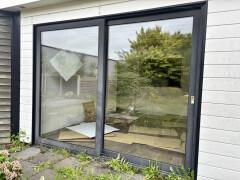 3 stuks aluminium schuifpui van 300 cm breed 231,5 cm hoog - Foto 3