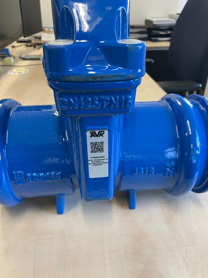AVK Mofafsluiter 01/80 DN125 d.125mm