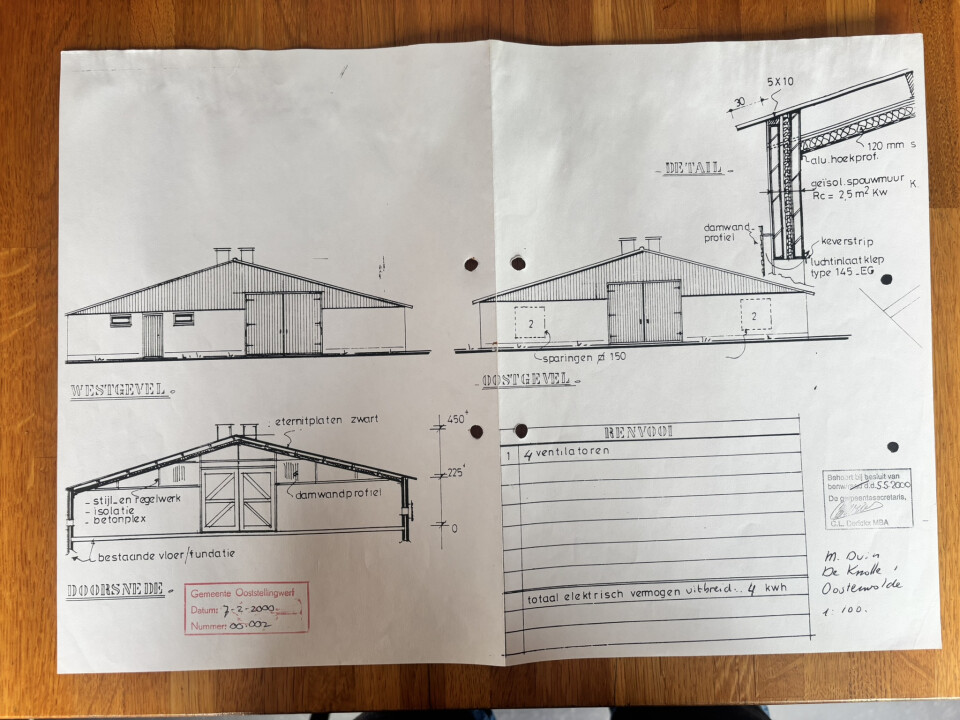 1.188 m² staalconstructie van 72 m1 lang en 16,5 m1 breed - Foto 4