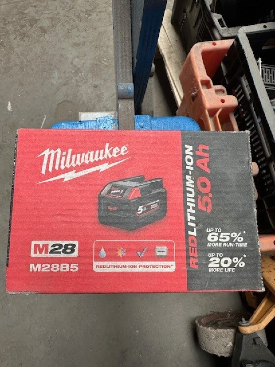 Nieuwe Milwaukee accu 5.0 Ah - Foto 1