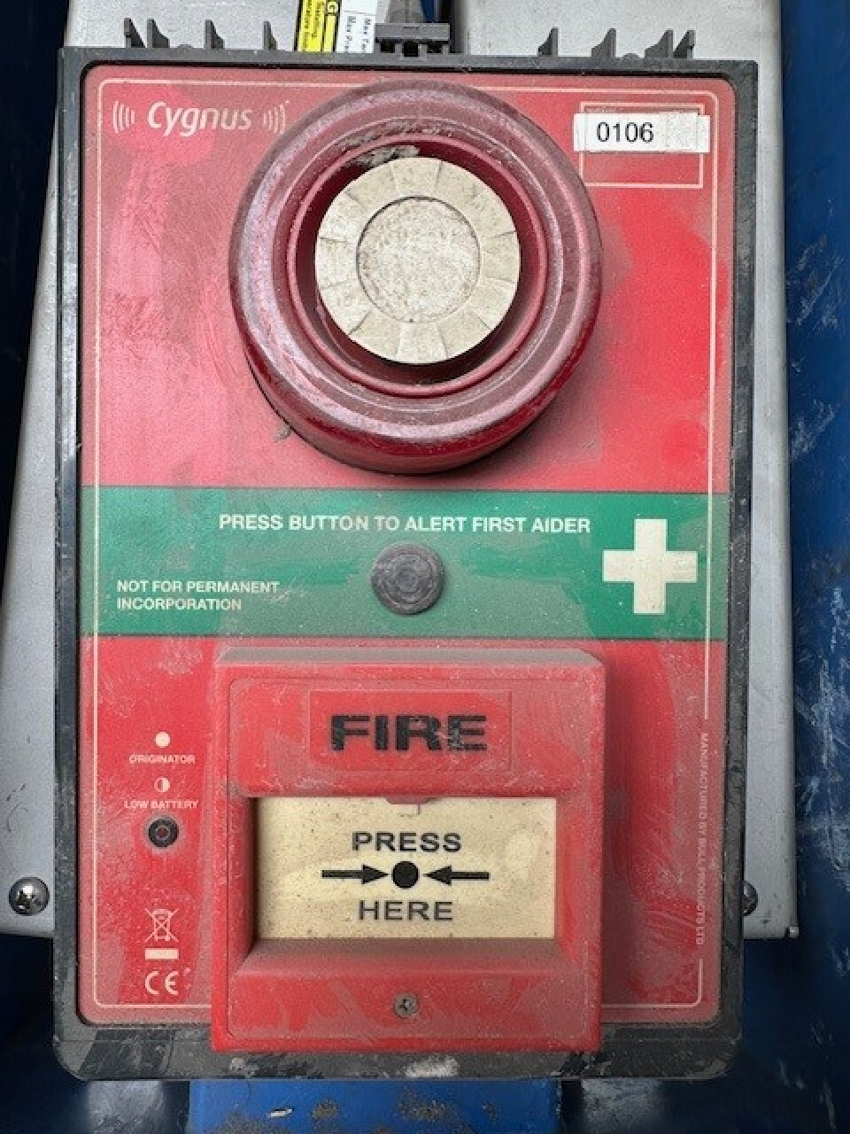 Brand en first aid melder - Foto 1