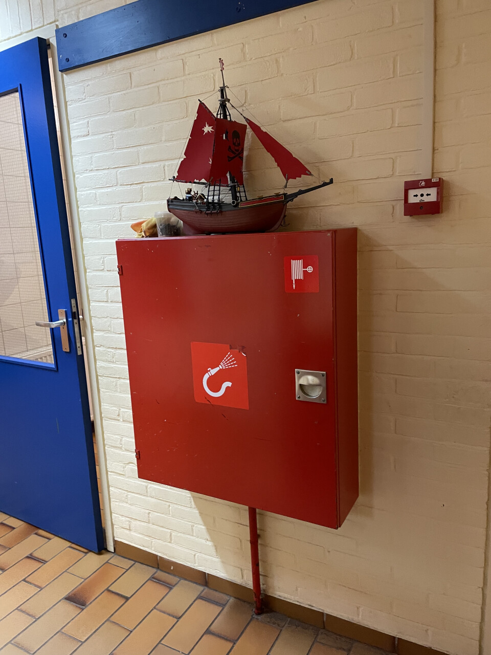 Brandhaspels inclusief kast - Foto 1