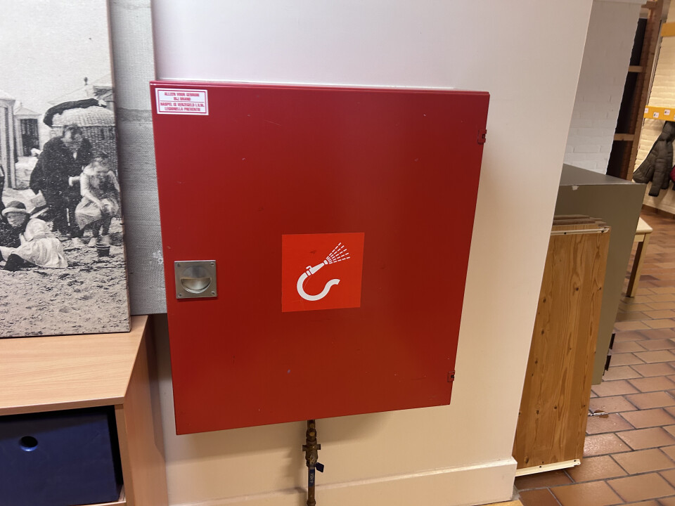 Brandhaspels inclusief kast - Foto 2