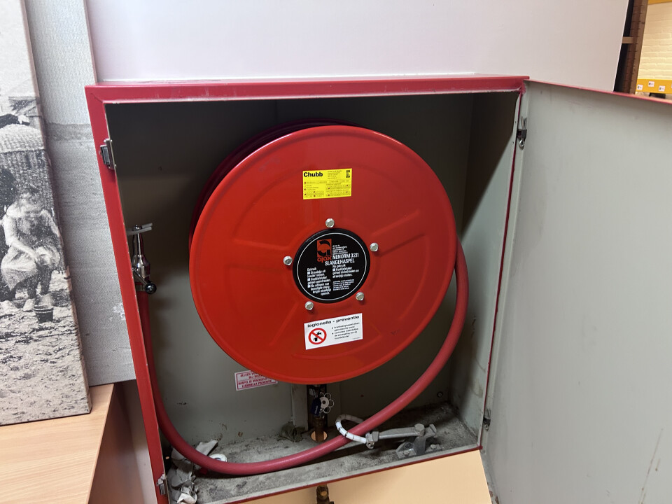 Brandhaspels inclusief kast - Foto 3