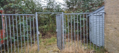 Spijlen hekwerk + poort - Foto 1