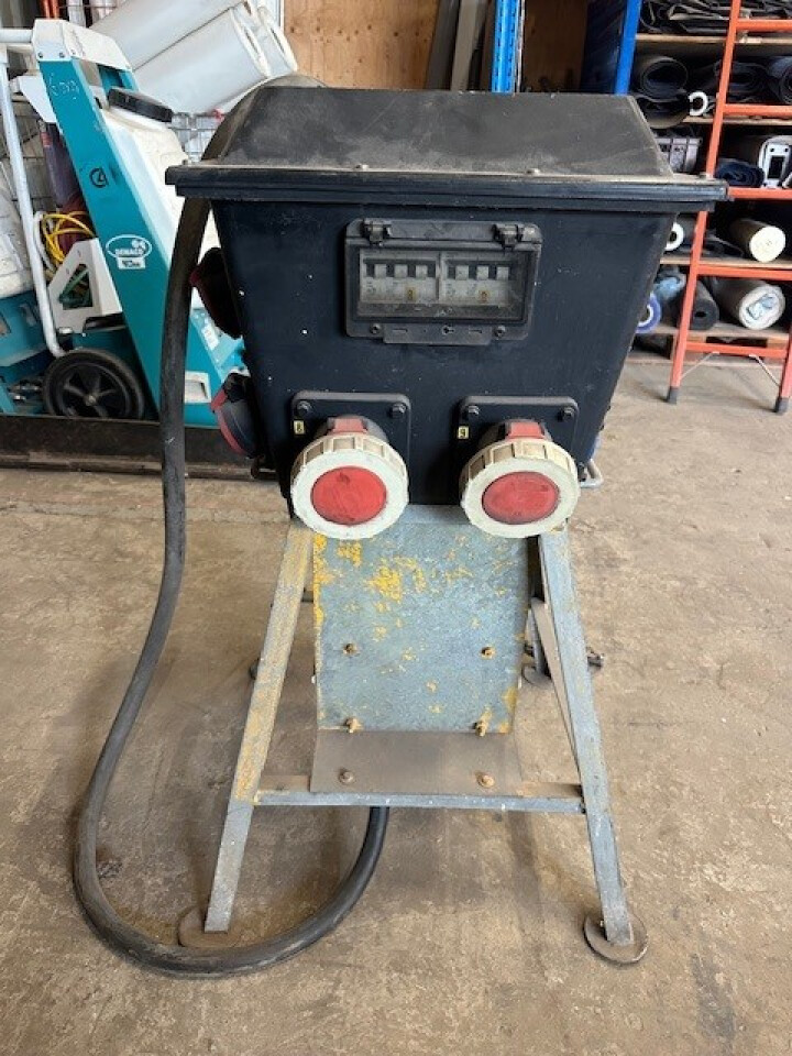 Stroomverdeelkast 63A.