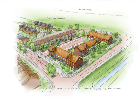 Van Wijnen Stolwijk - 19 Woningen Monster