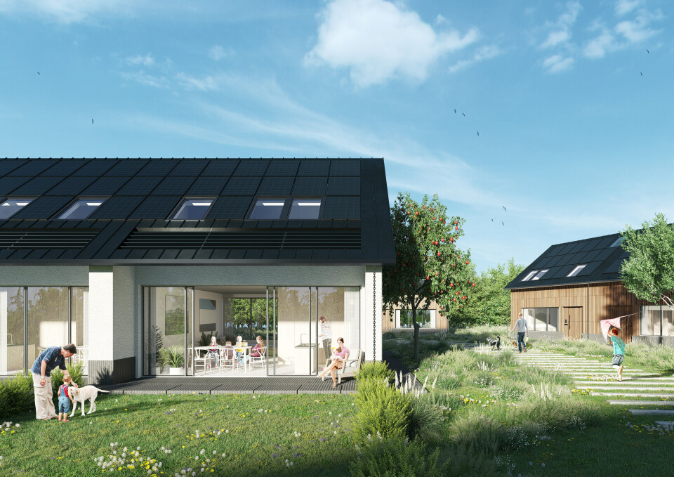 2 Woningen - bouwpakket van steelframe elementen