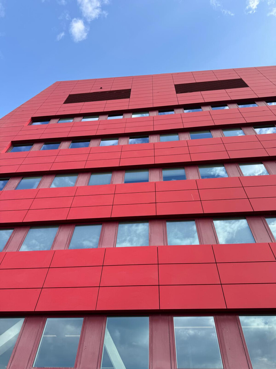 Aluminium 2-3mm dik Gevelpanelen rood uit 2006 - Foto 4