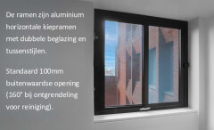 Hoge kwaliteit gerenoveerde aluminium ramen. Paris-Proof 2040 - Foto 6