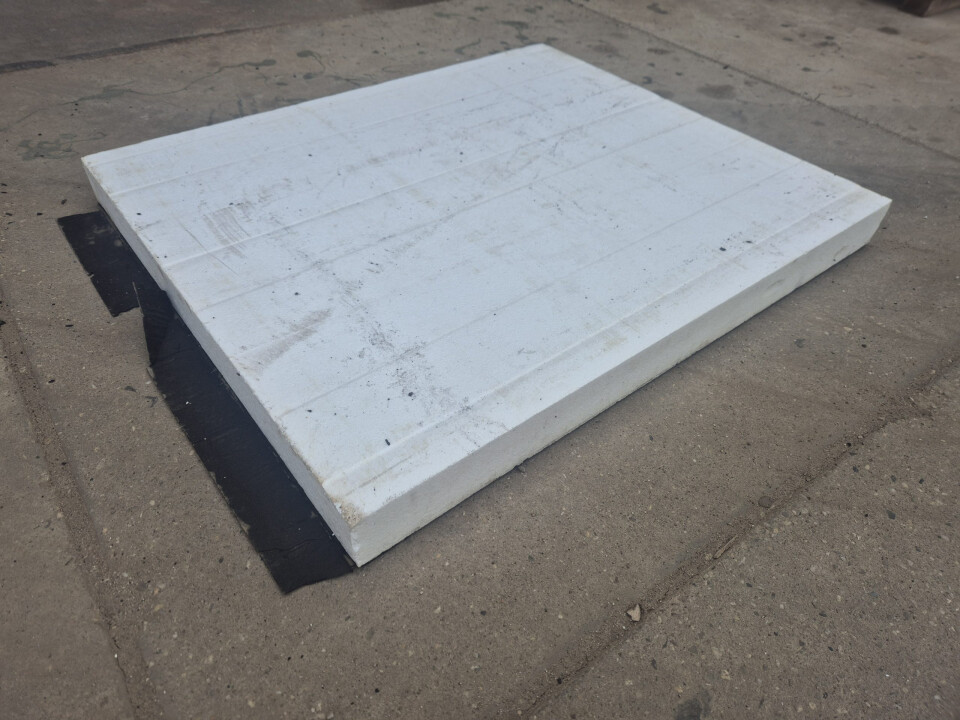 EPS isolatie plaat 1000x1200x100 mm - Bitumen - Dakplaten - Foto 2