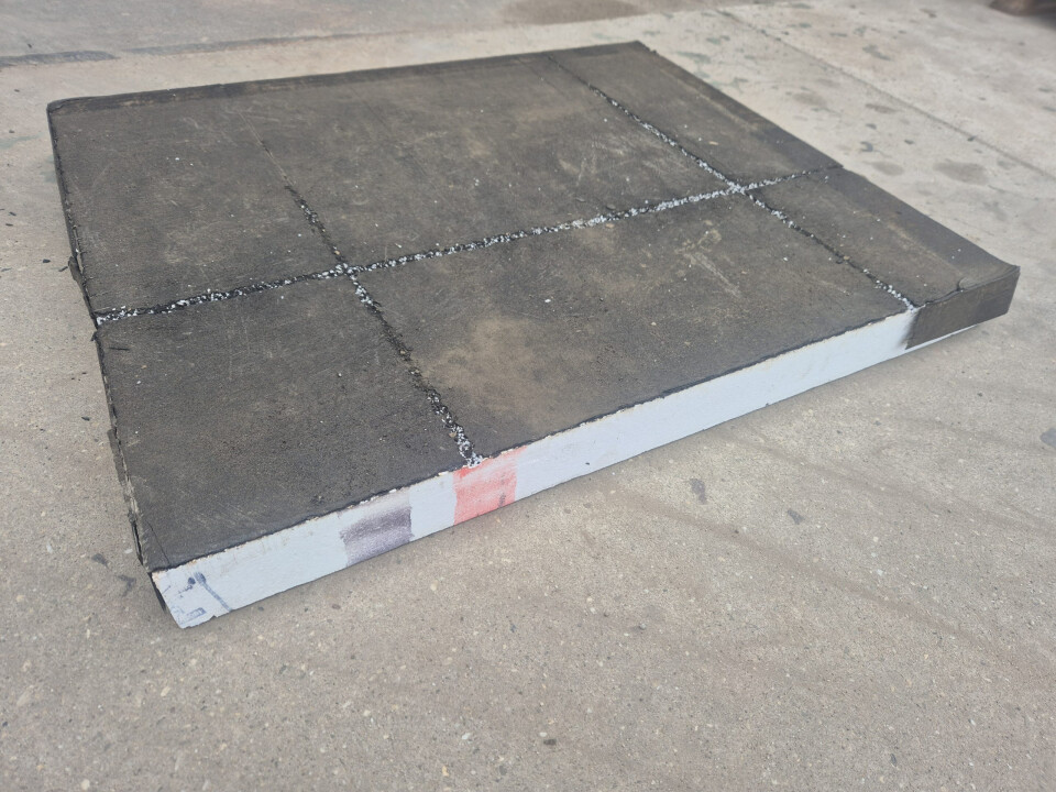 EPS isolatie plaat 1000x1200x100 mm - Bitumen - Dakplaten - Foto 3