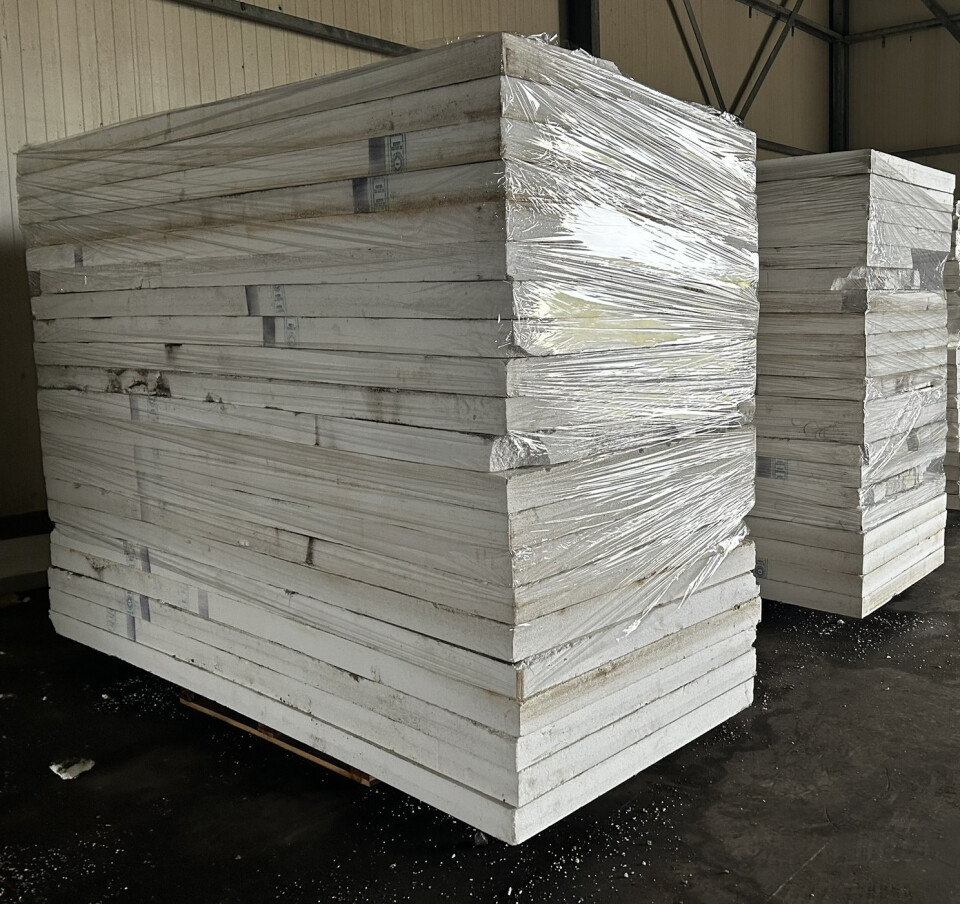 Gebruikte dakisolatie / isolatiemateriaal / EPS isolatie platen - Foto 2