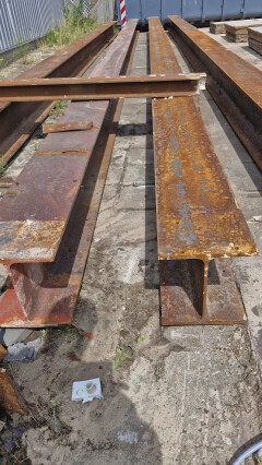 4 stuks HEA 300 | HE 300A stalen balken van 11 meter lang - Foto 1