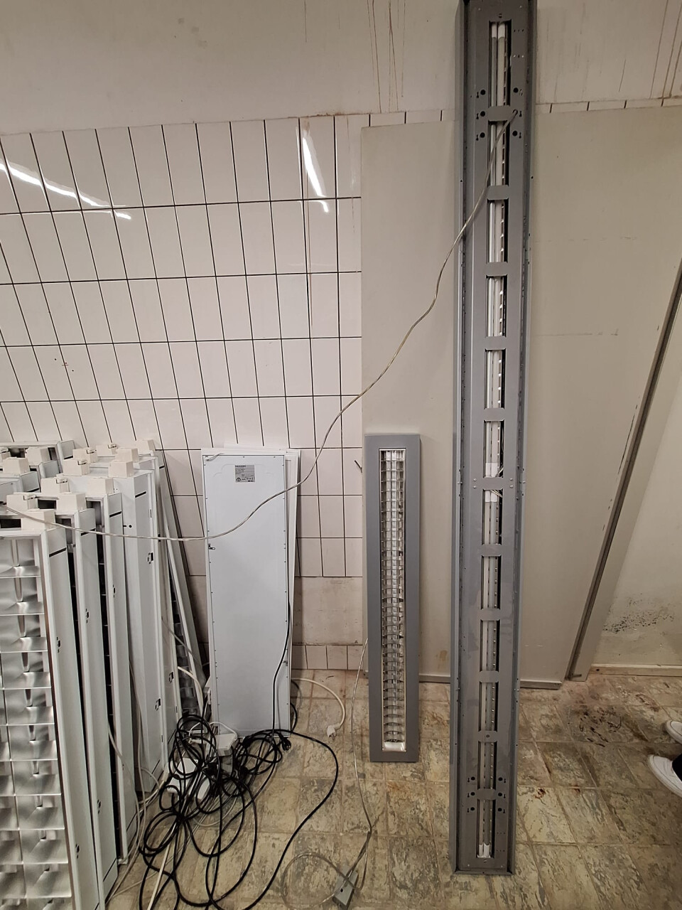 Grote armatuurbakken