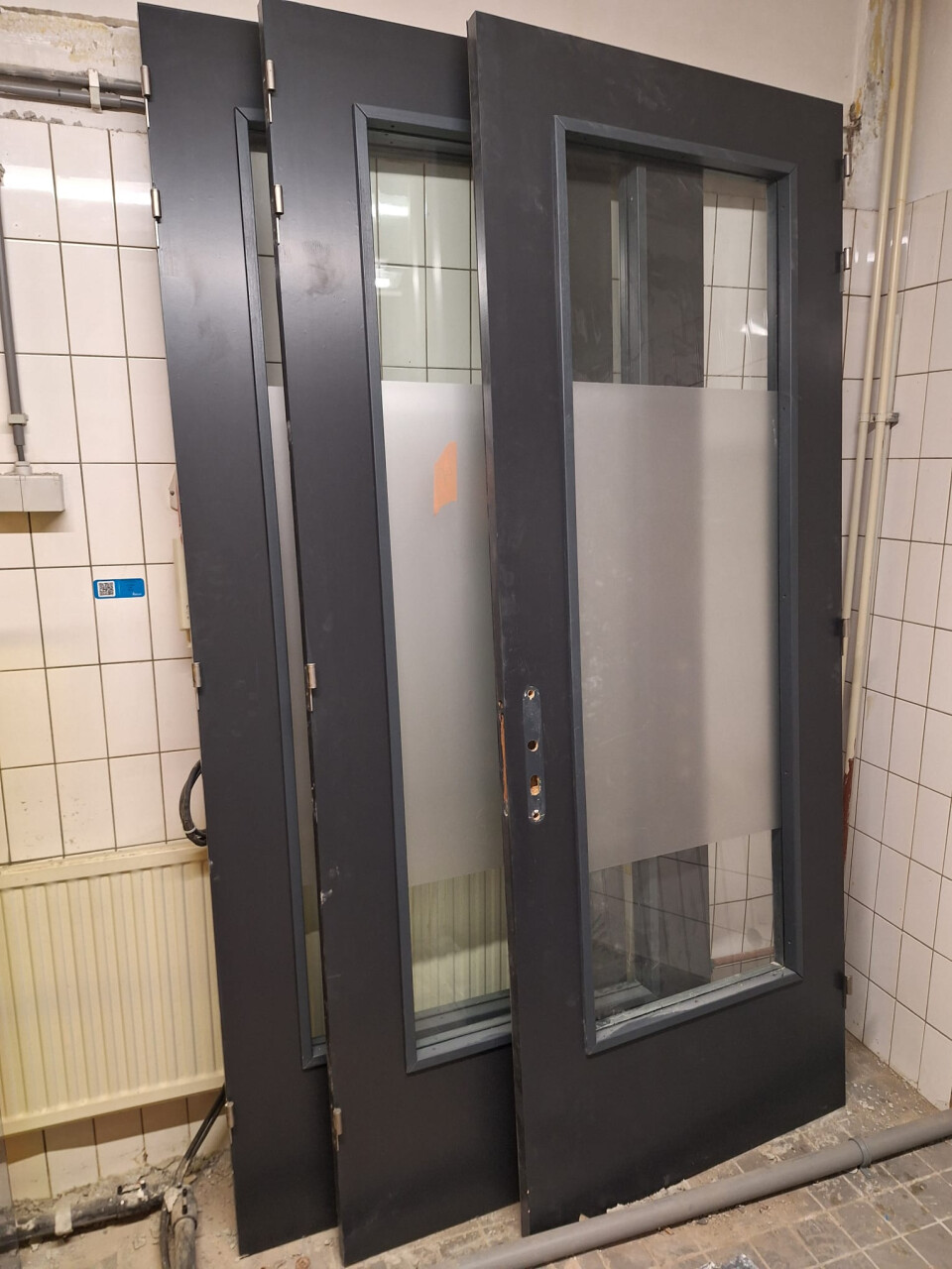 Houten binnendeuren grijszwart