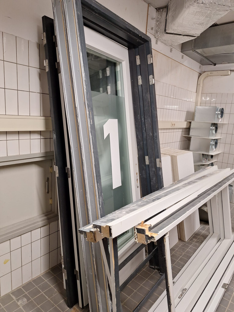 Houten binnendeuren grijszwart - Foto 3