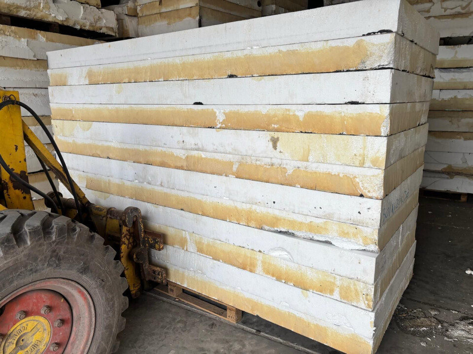 225 m² Tempex / EPS vloerisolatie platen 15 cm – 300x120 cm - Foto 1