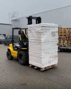 350 m² IsoBouw EPS / Tempex dakisolatie 120 mm – 120x100 cm - Foto 4