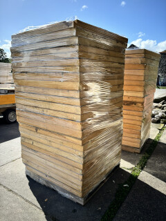 PIR 2-zijdig aluminium 20mm afschot 130/150 mm (120x120 cm) - Foto 1