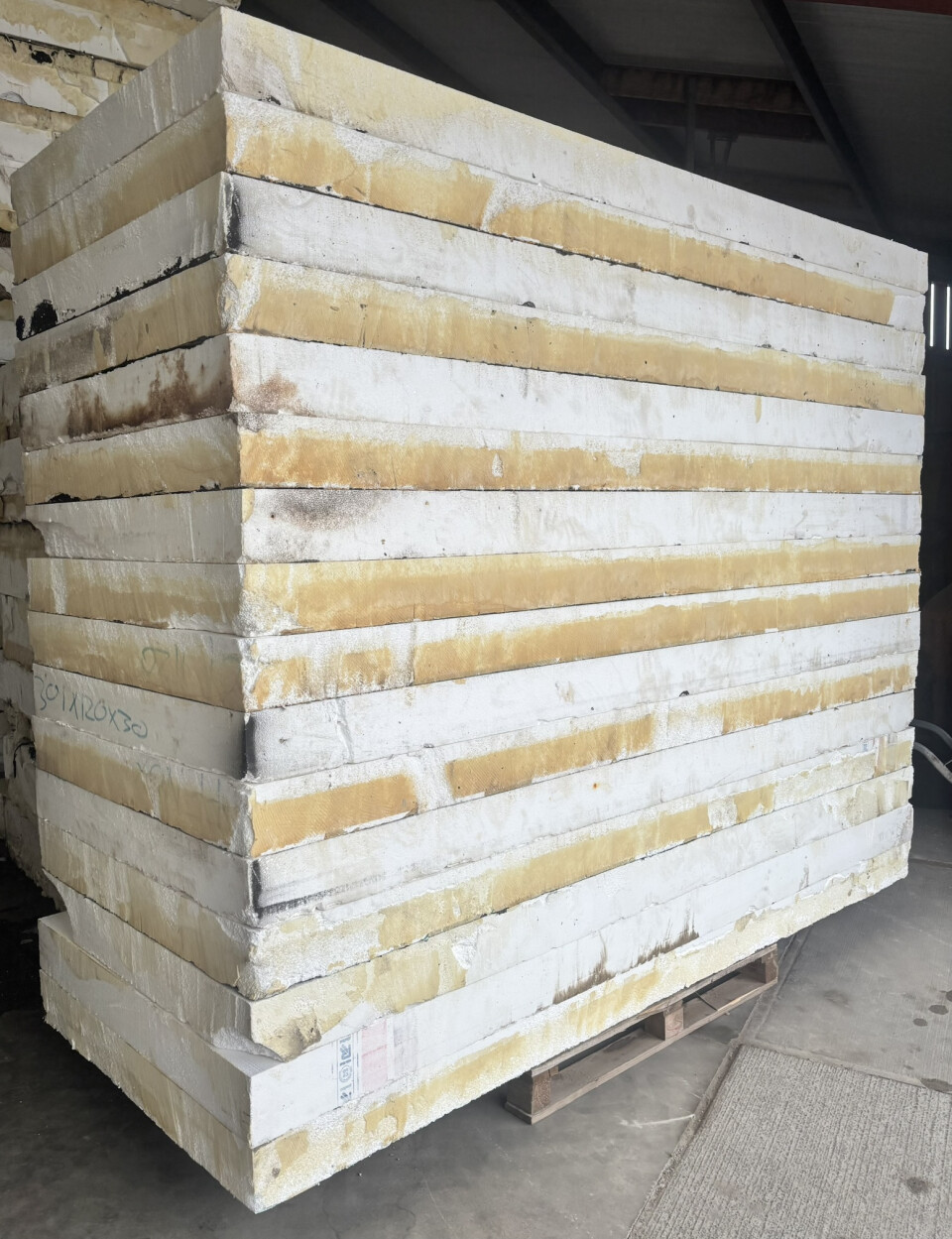 Fundering isolatie platen van 150 mm dik - afm. 3000x1200 mm - Foto 1