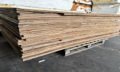 75 m² underlaymentplaten 18 mm 1220x2440 mm – onts spijkerd - Foto 1
