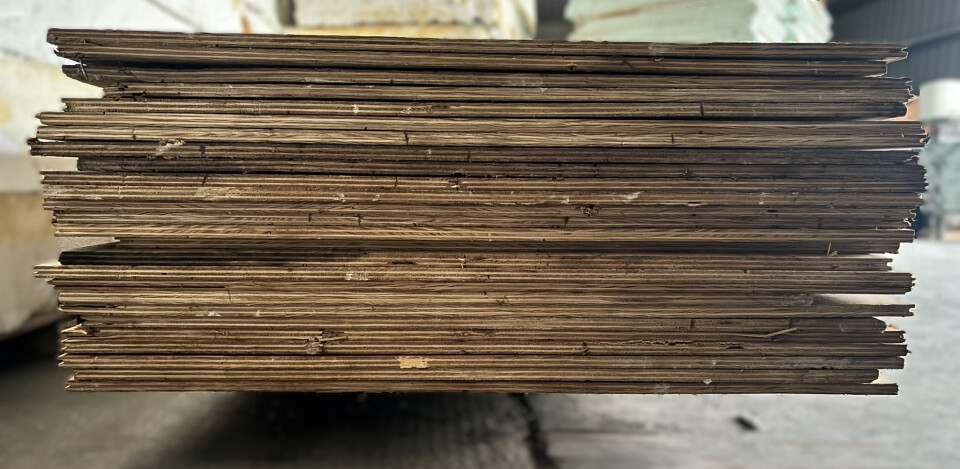 75 m² underlaymentplaten 18 mm 1220x2440 mm – onts spijkerd - Foto 3