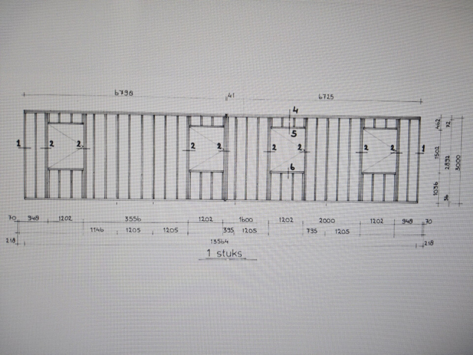 Achtergevel prefab - Foto 1