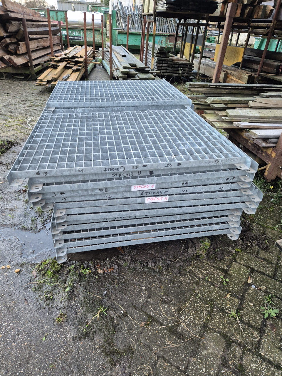 Thermisch verzinkt looproosters - 91x79,5 cm