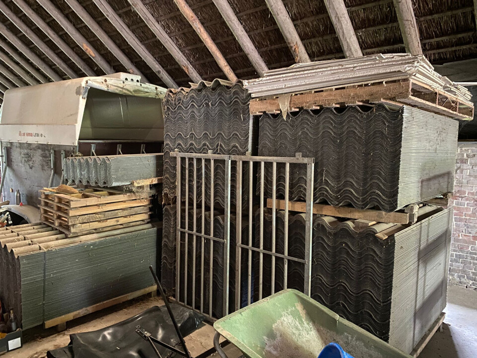 Vezelcement golfplaten 800m² - Foto 1