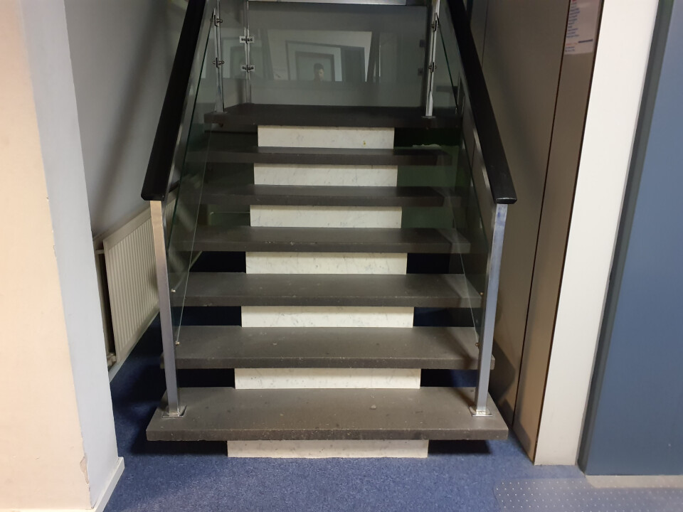Vaste trappen