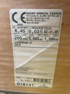 Glaswol isolatie Isover Saint Gobain - Foto 2